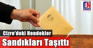 Cizre İçin Özel Sandık Kararı
