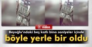 Çökme Anı Kameralara Böyle Yansıdı