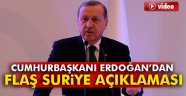 Cumhurbaşkanı Erdoğan'dan Ateşkes Açıklaması