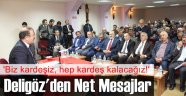 Deligöz, Oltu'da Muhtarları Dinledi