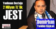 Demirhan Yeniden Rakipsiz Başkan