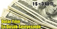 Dolar Yılın En Düşük Seviyesinde