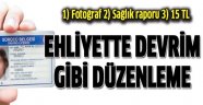 Ehliyet Alımında Yeni Dönem