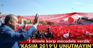 Erdoğan Ankara'da 2019'u İşaret Etti