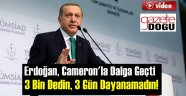 Erdoğan'dan AB ve Cameron'a Sert Sözler