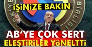 Erdoğan'dan AB'ye Rest!