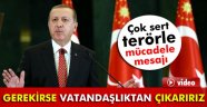 Erdoğan'dan Hainlere Çok Sert Mesaj