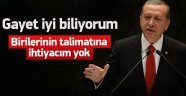 Erdoğan'dan Net Tavır