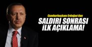 Erdoğan'dan Patlama Sonrası İlk Açıklama