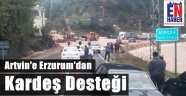 Erzurum AFAD Artvin'de