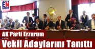 Erzurum Ak Parti'de Coşkulu Tanıtım