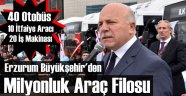 Erzurum Büyükşehir'den Milyonluk Yatırım