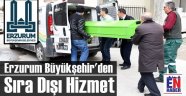 Erzurum Büyükşehir'den Özel Hizmet