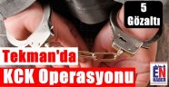 Erzurum İl Jandarma'dan KCK Operasyonu