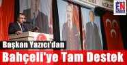 Erzurum MHP'den Genel Merkeze Destek