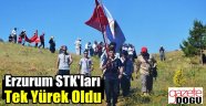 Erzurum STK'ları Palandöken İçin Yürüdü