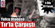 Erzurum'da Feci Kaza, 3 Ölü 20 Yaralı
