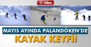 Erzurum'da Kayak Keyfi Devam Ediyor