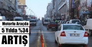 Erzurum'da Motorlu Araç Artışı Açıklandı