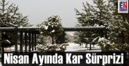 Erzurum'da Nisan Karı