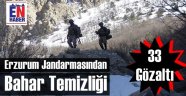 Erzurum'da Terör Operasyonu 33 Gözaltı!