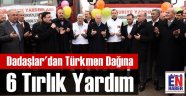 Erzurum'dan Türkmen Dağına Destek