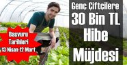 Genç Çiftçilere Hibe Müjdesi