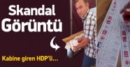 HDP'li Seçmenden Skandal Foto