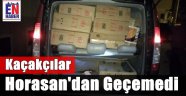 Horasan'da Kaçakçılara Suç Üstü