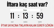 İftar Sayacı İlgi Topluyor
