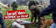 İsrail Köpekliğini İtiraf Etti