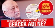 İşte FETO'nun Harf Oyunu!