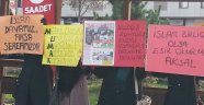 Kadınlar İsraile Tepkisiz Kalmadı