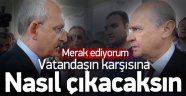 Kılıçtaroğlu, Bahçeliye Fena Saydırdı