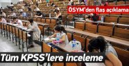 KPSS'ler Yeniden Değerlendirilecek