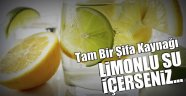Limonlu Su Şifa Kaynağı Gibi