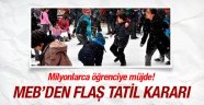 MEB'den Tatil Devrimi