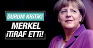Merkel'den AB İtirafı