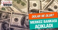 Merkez Bankasından Dolar Kuru Açıklaması