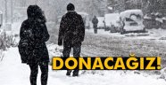 Meteorolojiden Soğuk Hava Uyarısı