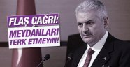 Meydanları Terk Etmeyin!