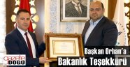 Milli Eğitim Bakanlığı’ndan Başkan Orhan’a Teşekkür