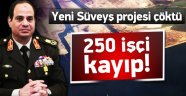 Mısır'da Kanal Çöktü 250 İşçi Kayıp