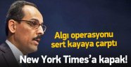 New York Times'a Tokat Gibi Cevap