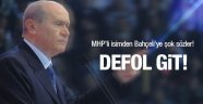 O İsimden Bahçeli'ye Zehir Zemberek Sözler