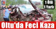 Oltu'da Trafik Kazası