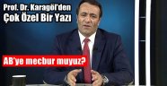 Prof. Dr. Karagöl'den Çok Özel Bir Yazı