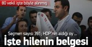 Sandıktan HDP Değil, PKK Çıktı!