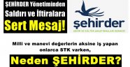 ŞEHİRDER'den İftira ve Saldırılara Net Cevap!