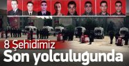 Siirt Şehitlerine Hüzünlü Veda